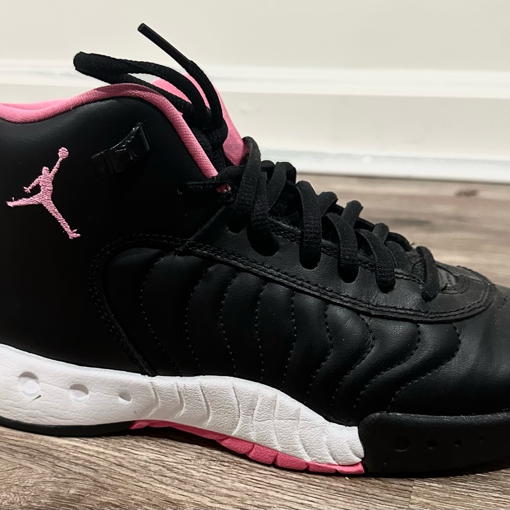 Nike Air Jordan Jumpman pro girls sneakers black pinksicle sz 5Y basketball